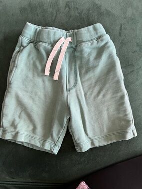 Crewcuts Knit Drawstring Shorts in Sage Green